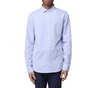 textil Hombre Camisas manga larga EAX 3RZC36ZN1EZ Azul