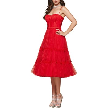 textil Mujer Vestidos largos Impero Couture AS3096 Rojo
