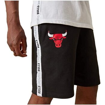 textil Hombre Shorts / Bermudas New-Era SHORT NBA CHICAGO BULLS  HOMBRE Negro