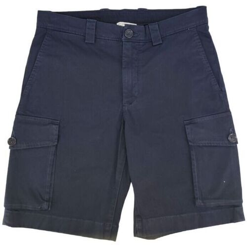 textil Hombre Shorts / Bermudas Woolrich Pantalones cortos Classic Cargo Hombre Melton Blue Azul