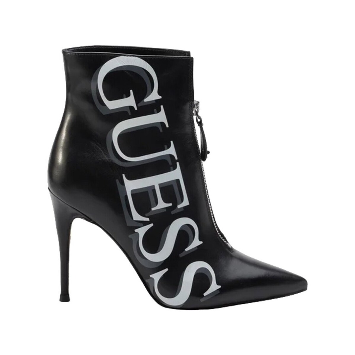 Zapatos Mujer Botines Guess FL7ORT LEA10 Negro