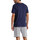 textil Hombre Pijama Admas Pantalones cortos de pijama camiseta Logo Soft Azul