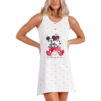 textil Mujer Pijama Admas Babydoll Thinking De You Disney Rojo