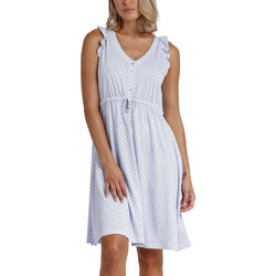 textil Mujer Pijama Admas Camisón Stripes And Dots Azul