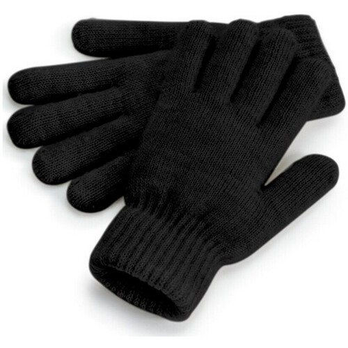 Accesorios textil Mujer Guantes Beechfield BC387 Negro