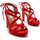 Zapatos Mujer Sandalias Maria Mare 68342 Rojo