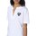 textil Mujer Camisetas manga corta Love Moschino W4H8480M3876 Blanco