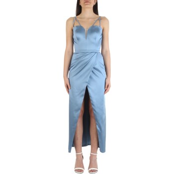 textil Mujer Vestidos largos Sandro Ferrone S113XBCFACTORY Azul