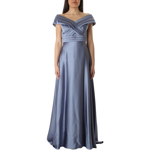 textil Mujer Vestidos largos Impero Couture FL3176 Azul