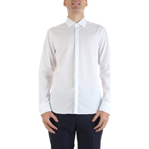 textil Hombre Camisas manga larga Manuel Ritz 3430E651-233221 Blanco