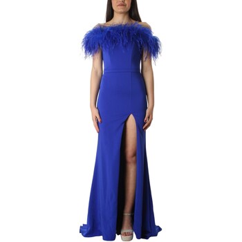 textil Mujer Vestidos largos Impero Couture KD2107 Azul