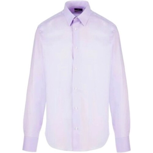 textil Hombre Camisas manga larga Liu Jo M123P201MILANO Violeta