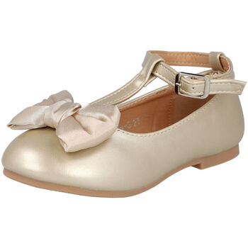 Zapatos Niña Bailarinas-manoletinas Bubble Bobble MDC709 Oro