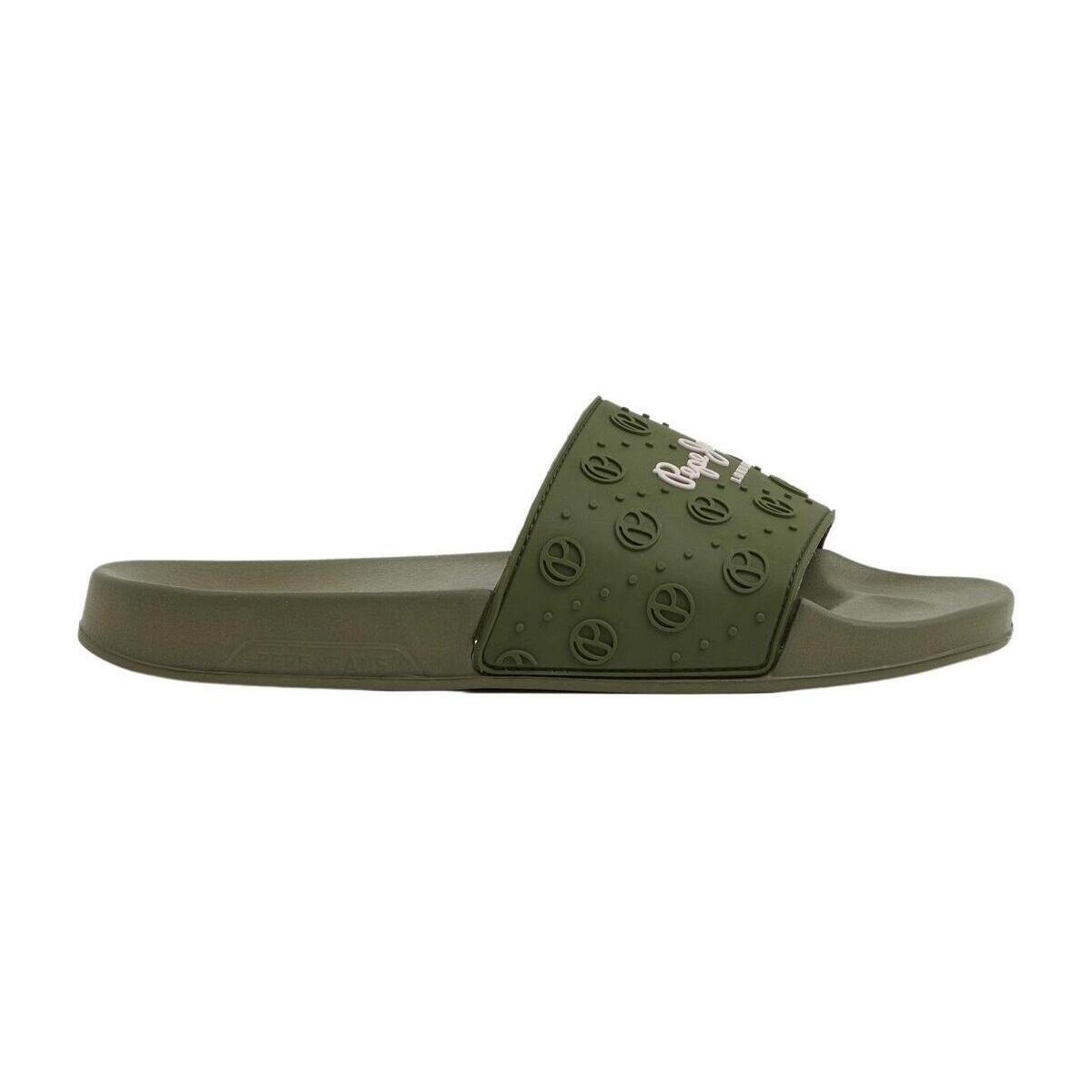 Zapatos Mujer Chanclas Pepe jeans SLIDER PLAIN Verde