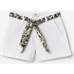 textil Mujer Shorts / Bermudas Le Temps des Cerises Short VELI2 Blanco