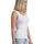 textil Mujer Camisetas sin mangas Admas Camiseta de tirantes Canale Blanco