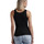 textil Mujer Camisetas sin mangas Admas Camiseta de tirantes Canale Negro