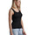 textil Mujer Camisetas sin mangas Admas Camiseta de tirantes Canale Negro