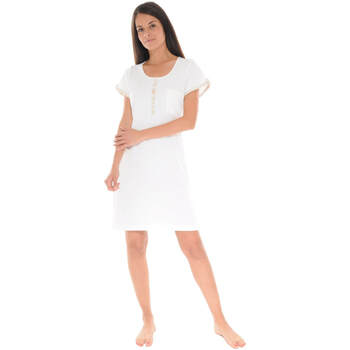 textil Mujer Pijama Pilus YLEANA Blanco