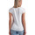 textil Mujer Tops / Blusas Admas Camiseta de manga corta Puntilla Hombro Blanco