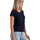 textil Mujer Tops / Blusas Admas Camiseta de manga corta Puntilla Hombro Azul
