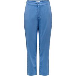 textil Mujer Pantalones Only ONLARIS LIFE HW ELA CIGARETTE Azul