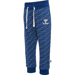 textil Niños Pantalones de chándal hummel Jogging enfant  hmlLogun Azul