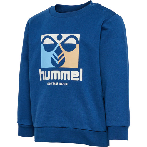 textil Niños Sudaderas hummel Sweatshirt enfant  hmlLime Azul