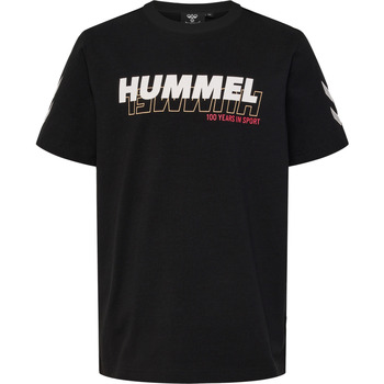 textil Niño Camisetas manga corta hummel T-shirt enfant  hmlSamuel Negro