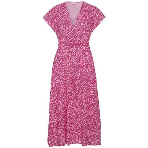 textil Mujer Vestidos B.young Robe portefeuille femme  Imilla Rosa