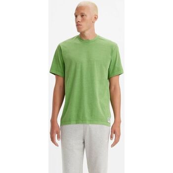 textil Hombre Tops y Camisetas Levi's A3757 0018 - GOLD TAB TEE-MEDIUM GREEN Verde