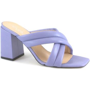 Zapatos Mujer Zuecos (Mules) Evaluna EVA-E23-5871-GL Violeta