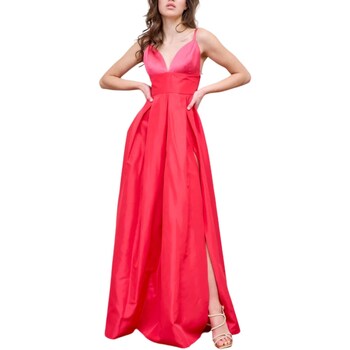 textil Mujer Vestidos largos Silence SILAB455 Rojo