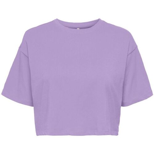 textil Mujer Tops y Camisetas Only 15252473 MAY-PURPLE ROSE Rosa