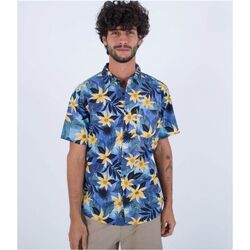 textil Hombre Camisas manga larga Hurley MVS0005570 ONLY LIDO-H4026 SEAVIEW Azul