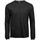 textil Hombre Camisetas manga larga Tee Jays PC5242 Negro