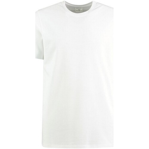 textil Hombre Camisetas manga larga Kustom Kit KK530 Blanco