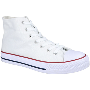 Zapatos Hombre Zapatillas altas L&R Shoes 9-A11A Blanco