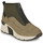 Zapatos Mujer Zapatillas altas Rieker N6352-52 Gris / Kaki