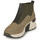 Zapatos Mujer Zapatillas altas Rieker N6352-52 Gris / Kaki