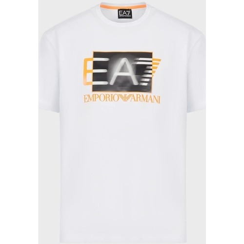 textil Hombre Tops y Camisetas Emporio Armani EA7 3RPT02PJNUZ Blanco