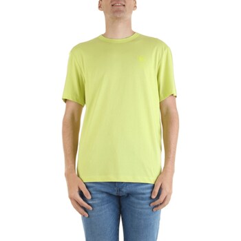 textil Hombre Camisetas manga corta Blauer 23SBLUH02096-4547 Verde