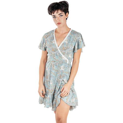 textil Mujer Vestidos cortos Isla Bonita By Sigris Vestido Corto Azul