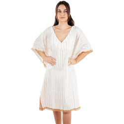 textil Mujer Pareos Isla Bonita By Sigris Poncho Blanco