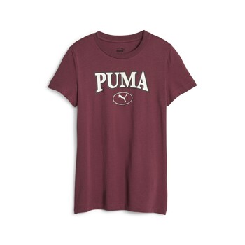 textil Niña Camisetas manga corta Puma PUMA SQUAD GRAPHIC TEE G Malva