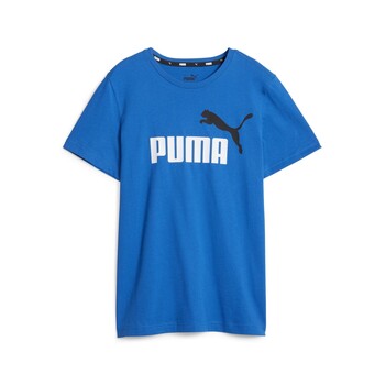 textil Niño Camisetas manga corta Puma ESS+ 2 COL LOGO TEE B Azul