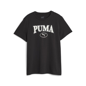 textil Niño Camisetas manga corta Puma PUMA SQUAD TEE B Negro