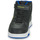 Zapatos Niño Zapatillas altas Kappa OSCAR MID KID EV Negro / Azul / Amarillo