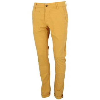 textil Hombre Pantalones chinos La Maison Blaggio  Amarillo