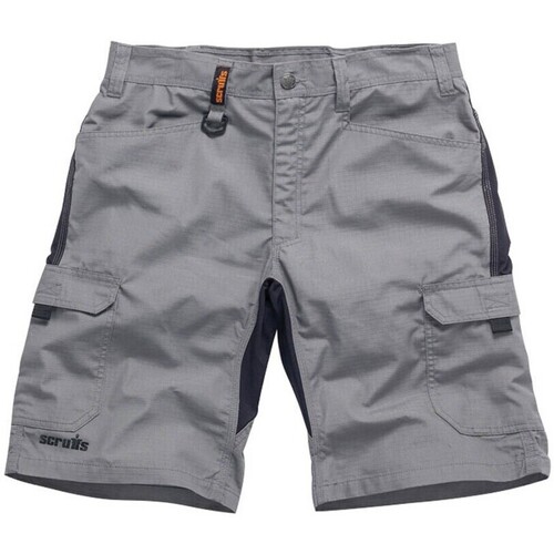 textil Hombre Shorts / Bermudas Scruffs Trade Gris